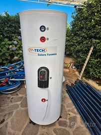 Boiler puffer accumulo 250 Fp-tech Solare