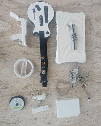 wii+ chitarra guitar hero + balance board