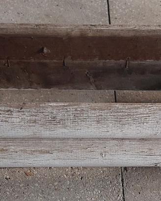 Fioriera in legno 