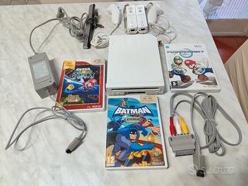 Nintendo wii completa+ 3 giochi 