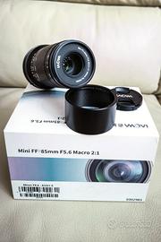 Venus Laowa MiniFF II 85mm f/5.6 Macro 2:1 x Sony
