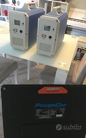 Bluetti EB240 Power Station (x2) + solar module