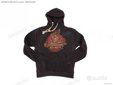 Felpa con cappuccio vintag hood oil honda orig