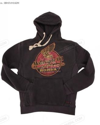 Felpa con cappuccio vintag hood oil honda orig