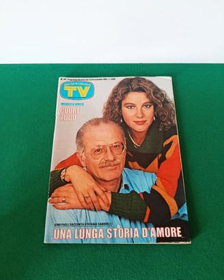 Tv Sorrisi e Canzoni Novembre 1984 n 45 Gino Paoli