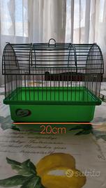 gabbia/trasportino per criceti 