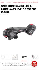 Smerigliatrice angolare a batteria Würth