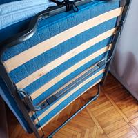 Brandina rotelle con materasso e Topper memory