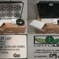 ORTOLED 6 LED COLTIVAZIONE INDOOR AGRO 288W