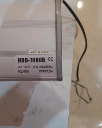 plafoniera per acquario 