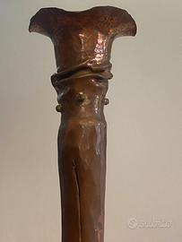 Candelabro da terra Hessel Studios Rame Martellato
