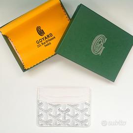 Portacarte Goyard bianco