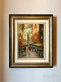 Quadro olio su tela - Arpinati