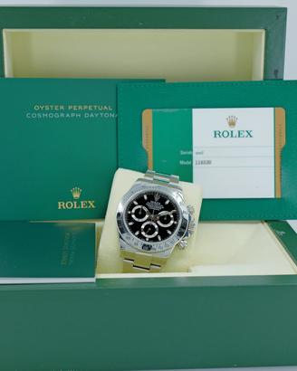 ROLEX DAYTONA 116520 CHROMALIGHT 2015 FULL SET