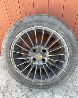 4 Cerchi  OZ 16+ 4 pneumatici invernali 195/55 R16