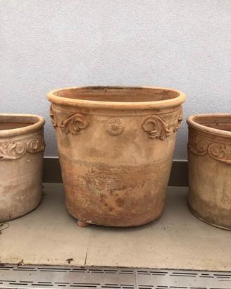 VASI TERRACOTTA ARTIGIANALI