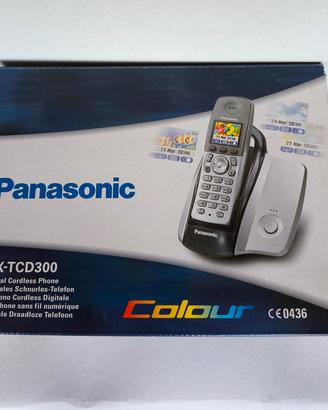 telefono cordless Panasonic a colori