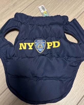 Cappottino cane Nypd