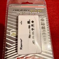 Lettore di schede di memoria marca Reporter