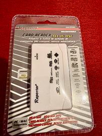 Lettore di schede di memoria marca Reporter
