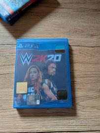 Video gioco wwe 2k20 ps4