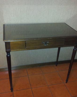 Scrittoio misure BxAxP 88x78x50 con piano in vetro