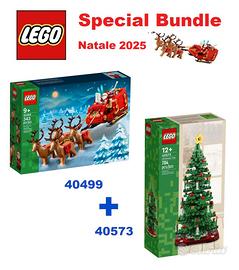 LEGO - Speciale Natale 40499 + 40573 -NUOVI SIGILL