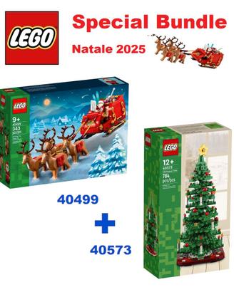 LEGO - Speciale Natale 40499 + 40573 -NUOVI SIGILL