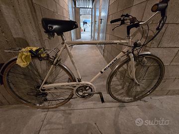 bici uomo bianchi vintage 