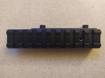 Attacco Ottica 11 mm Weaver Picatinny