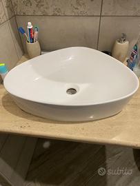 Lavabo bagno a tazza larghezza  51cm 