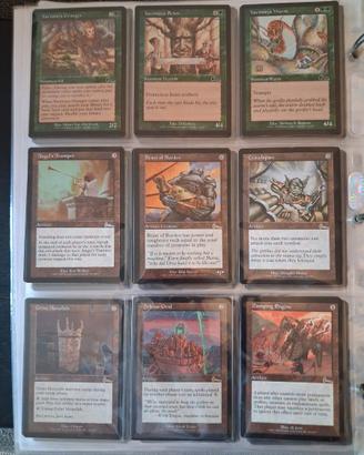 MTG Urza's Legacy set completo Inglese