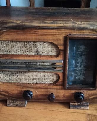Radio d'epoca a valvole Zerdik Selectric (1937) 