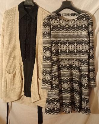 Lotto n. 3 capi Donna 44/46 Hollister H&M Tua Nua