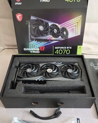 MSI Gaming X trio RTX 4070