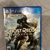 Ghost recon breakpoint ps4 in inglese