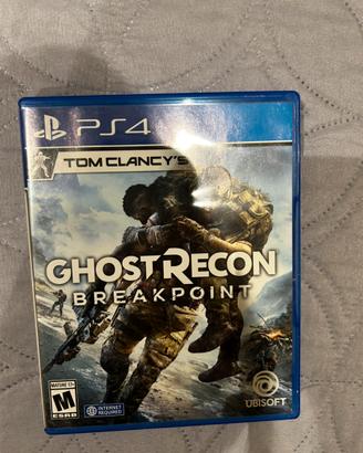 Ghost recon breakpoint ps4 in inglese
