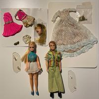 Bambola Topper Dawn e Ron Vintage