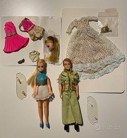 Bambola Topper Dawn e Ron Vintage