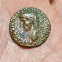 Moneta Inpero Romano CLAUDIO, ASSE 41- 54 d.c. 