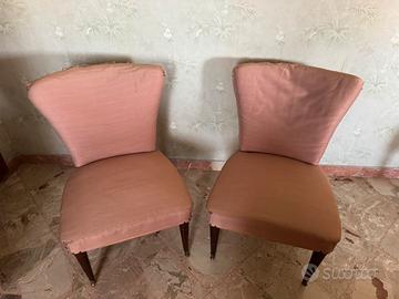 Coppia poltroncine vintage Anni '50 Mid-Century