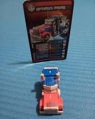 Transformers Optimus Prime +carta in tedesco