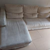 Divano 3 posti con chaise longue