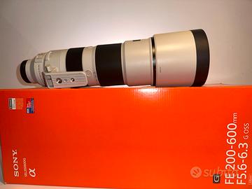 SONY FE 200 - 600 F5.6 - 6.3 G OSS