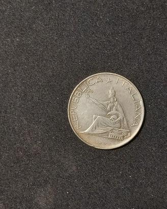 Tre Monete rare d'argento da 500 lire del 1961