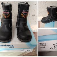 Stivaletti bambino in pelle marca "Melania"