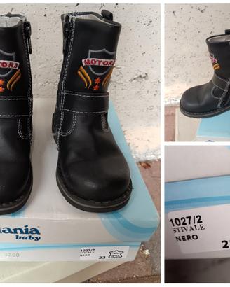 Stivaletti bambino in pelle marca "Melania"