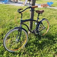 Bici cruiser blu