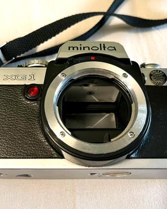 Minolta XG1 – Corpo macchina reflex analogica 35mm