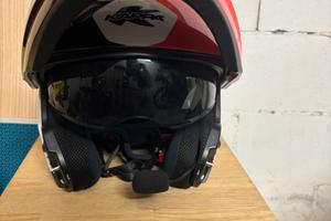 Casco modulare con interfono Midland